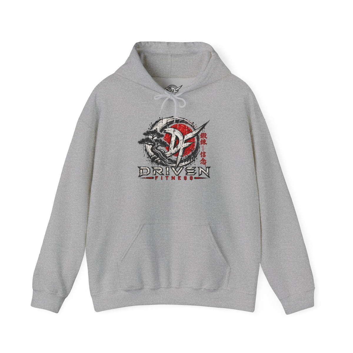 Distressed Logo Hoodie