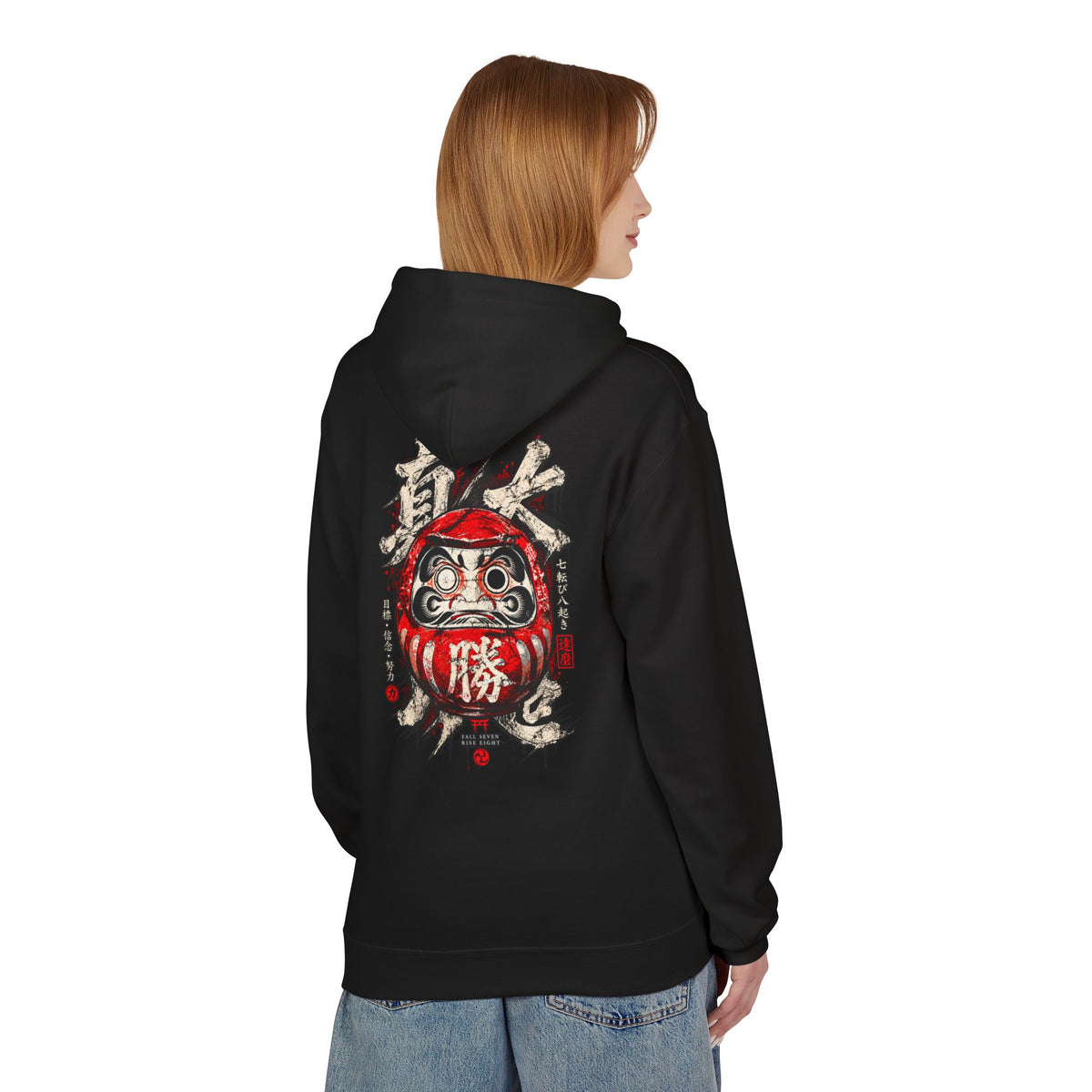 Daruma Fleece Hoodie