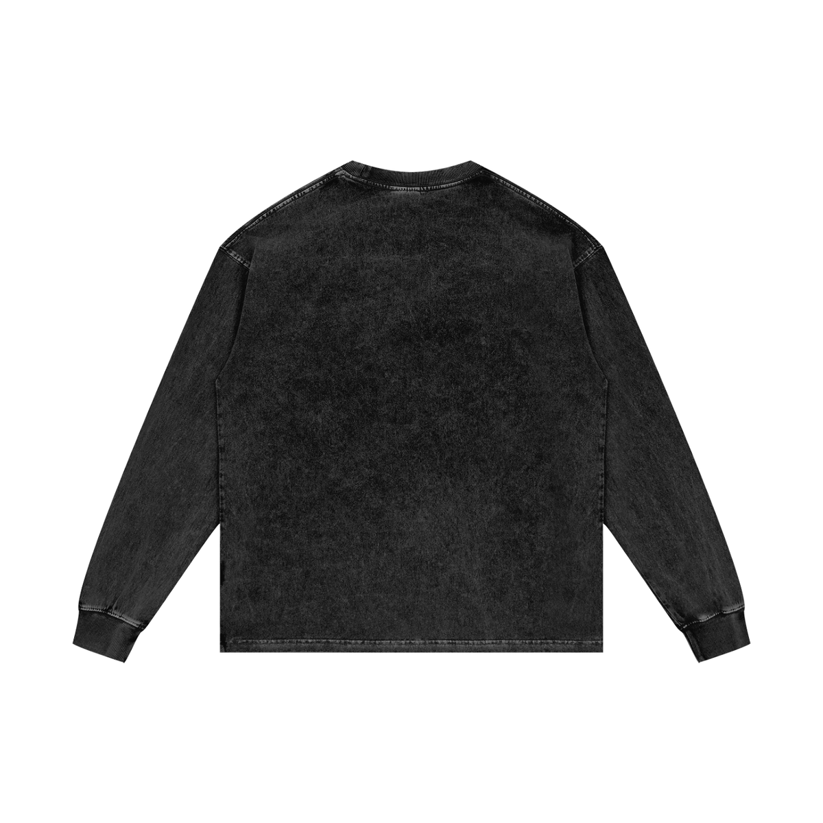 Founders Acid Wash Oversize Long Sleeve T-Shirt